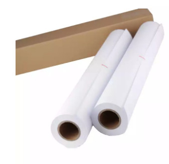Custom Size Eco Friendly CAD Plotter Paper 60GSM Industrial Garment