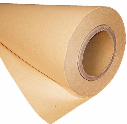 Greaseproof Kraft Wrapping Paper Roll Protective 80gsm Brown Packing Paper