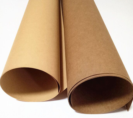 Greaseproof Kraft Wrapping Paper Roll Protective 80gsm Brown Packing Paper