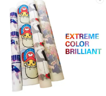 White Ink Printable T Shirt Heat Transfer Film Non Slip PET  For DTF Digital Inkjet Printer